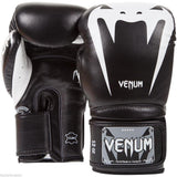 VENUM GIANT 3.0 BOXING GLOVES BLACK/WHITE  MMA Bjj Training Sparring