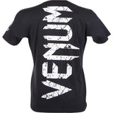 VENUM GIANT MENS T SHIRT BLACK/WHITE MMA BJJ Training Sparring