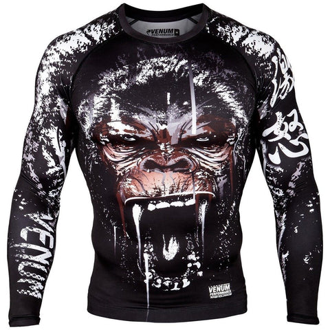 VENUM GORILLA LONG SLEEVE RASHGUARD BJJ MMA