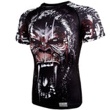 VENUM GORILLA SHORT SLEEVE RASHGUARD BJJ MMA