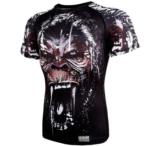 VENUM GORILLA SHORT SLEEVE RASHGUARD BJJ MMA