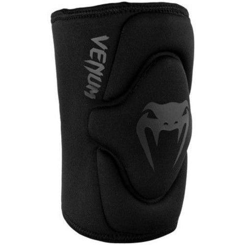 VENUM KONTACT GEL KNEE PADS BLACK/BLACK MMA TRAINING PROTECTION