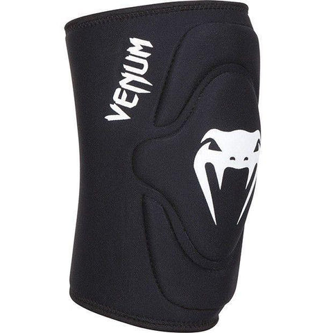 VENUM KONTACT GEL KNEE PADS BLACK MMA TRAINING PROTECTION