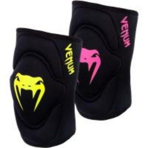 VENUM KONTACT GEL KNEE PADS SUPPORT Lightweight Slip On Sleeve MMA