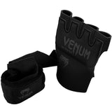 VENUM KONTACT GEL WRAP GLOVES BLACK/BLACK - MMA BOXING