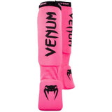 VENUM KONTACT NEON SHIN/INSTEP GUARDS MARTIAL ARTS TRAINING