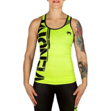 VENUM POWER LADIES TANK TOP BLACK/YELLOW Muay Thai-MMA BJJ Sparring training Gym