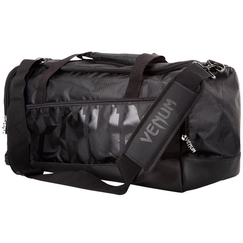 VENUM SPARRING SPORTS BAG BLACK/BLACK MMA SPARRING SPORTS HOLDALL BAG