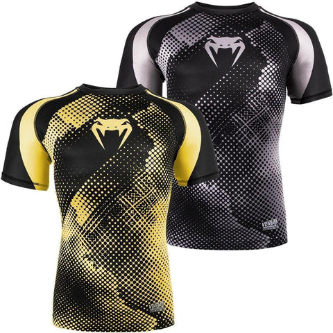 VENUM TECHNICAL SHORT SLEEVE COMPRESSION T-SHIRT- MMA BJJ Training Sparring