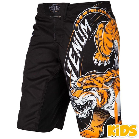 VENUM TIGER KING KIDS FIGHT SHORTS - MMA BJJ Training Sparring