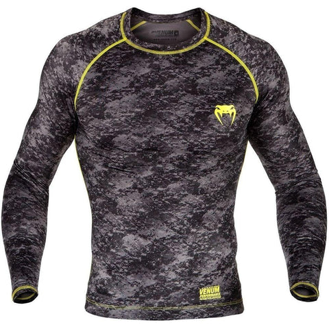 VENUM TRAMO LONG SLEEVE RASH GUARD MMA BJJ RASH GUARD